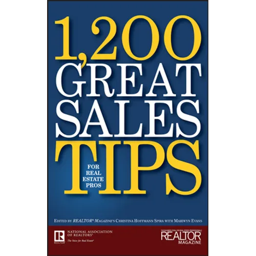 1,200 Great Sales Tips for Real Estate Pros - Hardcover