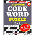 Large Print CODEWORD PUZZLE Book; Vol. 2 - Paperback