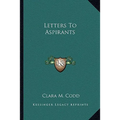 Letters To Aspirants - Paperback