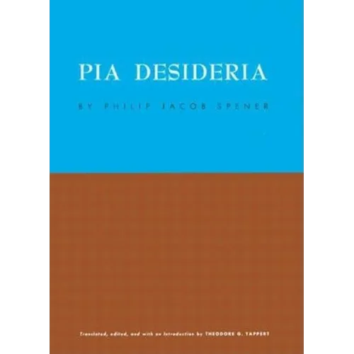 Pia Desideria - Paperback