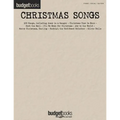 Christmas Songs: Budget Books - Paperback