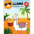 Llama Coloring Book: Crazy Colouring Book for Kids and Adults - Paperback