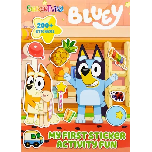 Bluey: Stickertivity: My First Sticker Activity Fun - Paperback