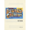 Vintage Lined Notebook Greetings from Indian Country - Paperback