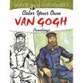 Color Your Own Van Gogh Paintings - Paperback