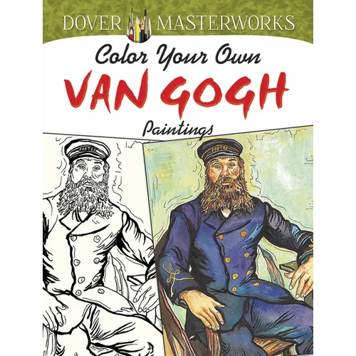 Color Your Own Van Gogh Paintings - Paperback