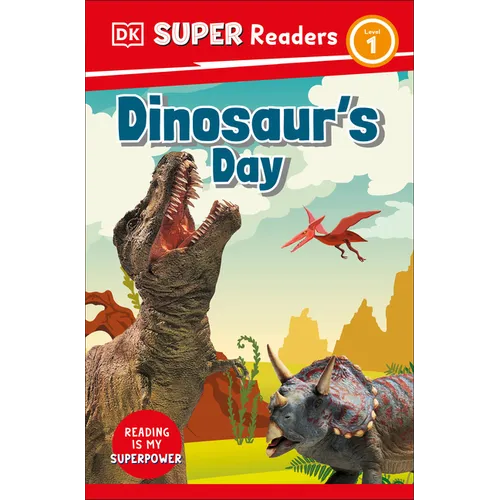 DK Super Readers Level 1 Dinosaur's Day - Paperback