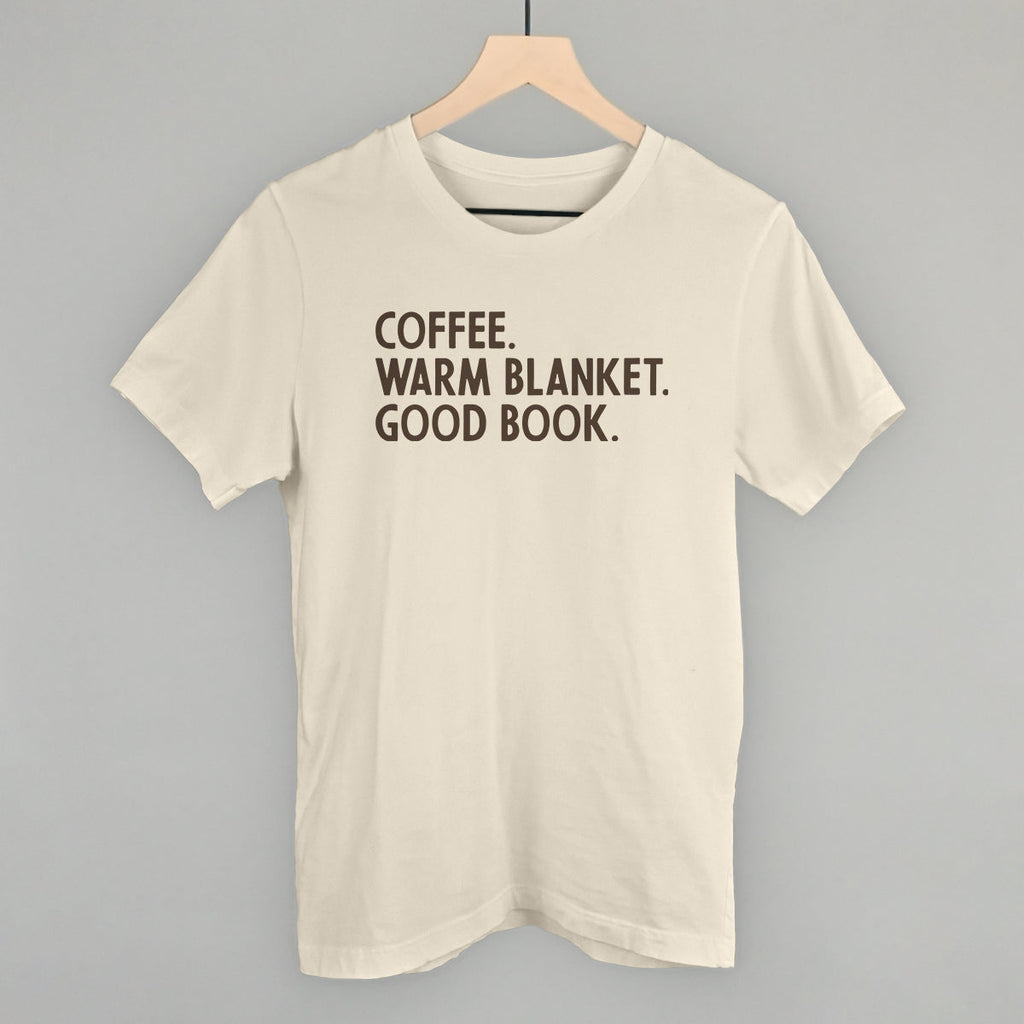 Coffee Warm Blanket Good Book