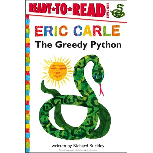 The Greedy Python/Ready-To-Read Level 1 - Paperback