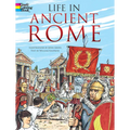 Life in Ancient Rome Coloring Book - Paperback