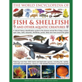 The Illlustrated Encyclopedia of Fish & Shellfish of the World: A Natural History Identification Guide to the Diverse Animal Life of Deep Oceans, Open - Hardcover