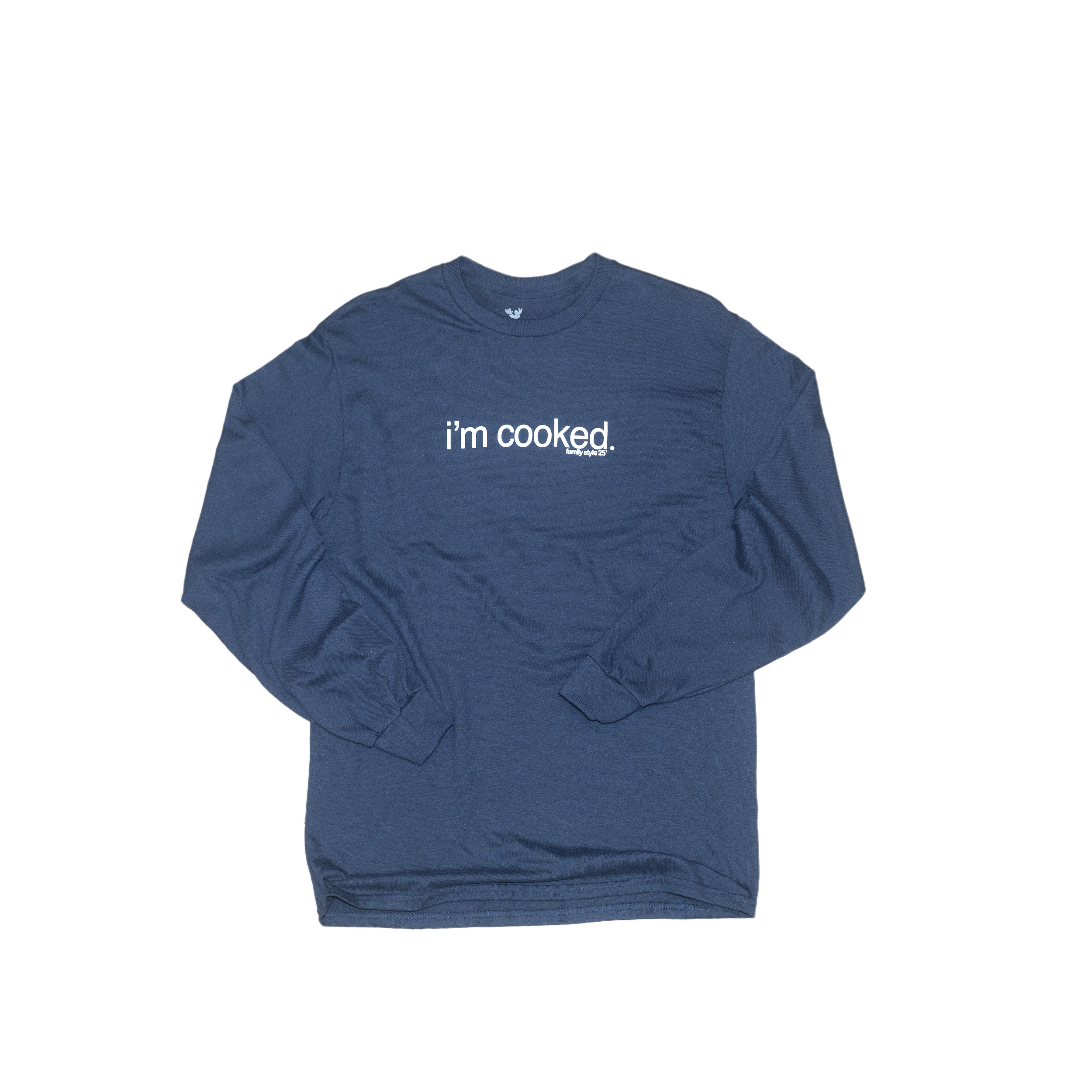 IM COOKED LONG SLEEVE (NAVY)
