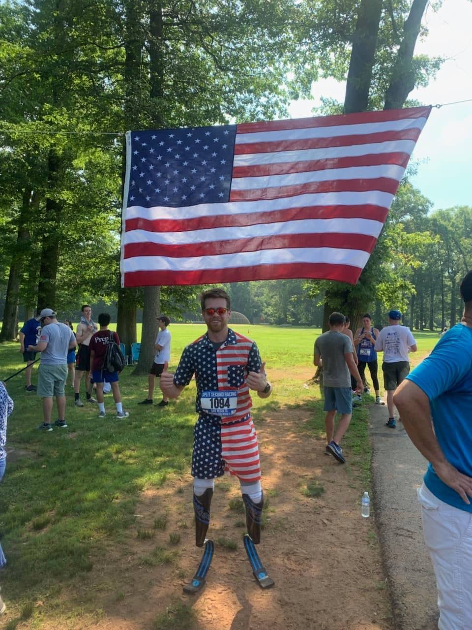 Male Romper - America!