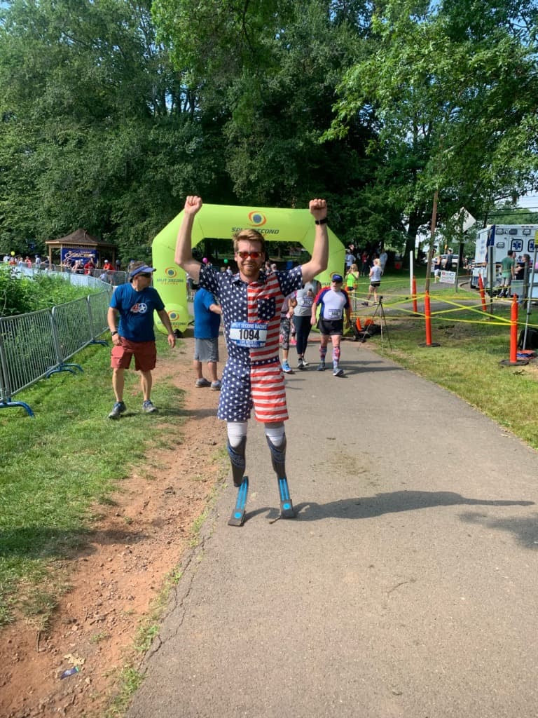 Male Romper - America!