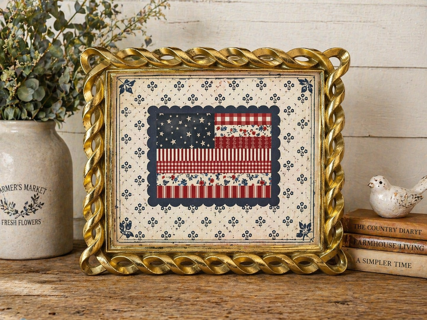 Patriotic Framed Artwork