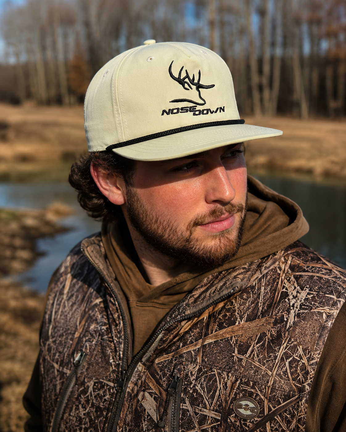 Embroidered Rope Hat