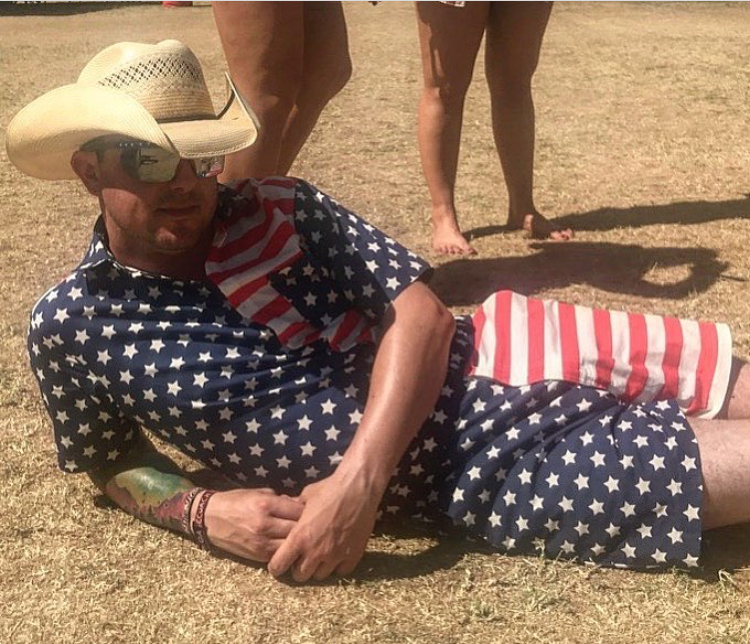 Male Romper - America!