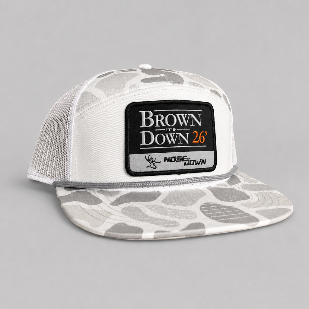 Brown Down 26 7 Panel