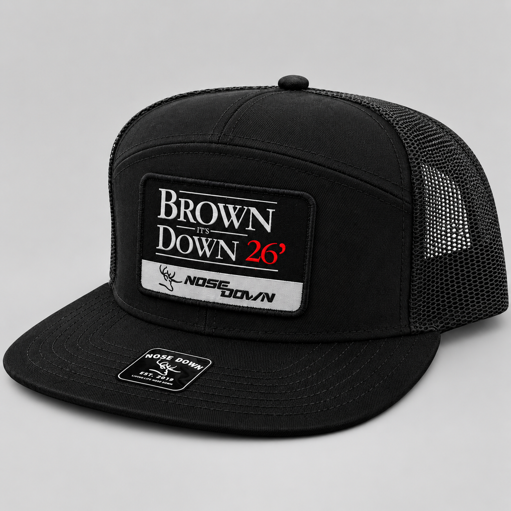 Brown Down 26 7 Panel