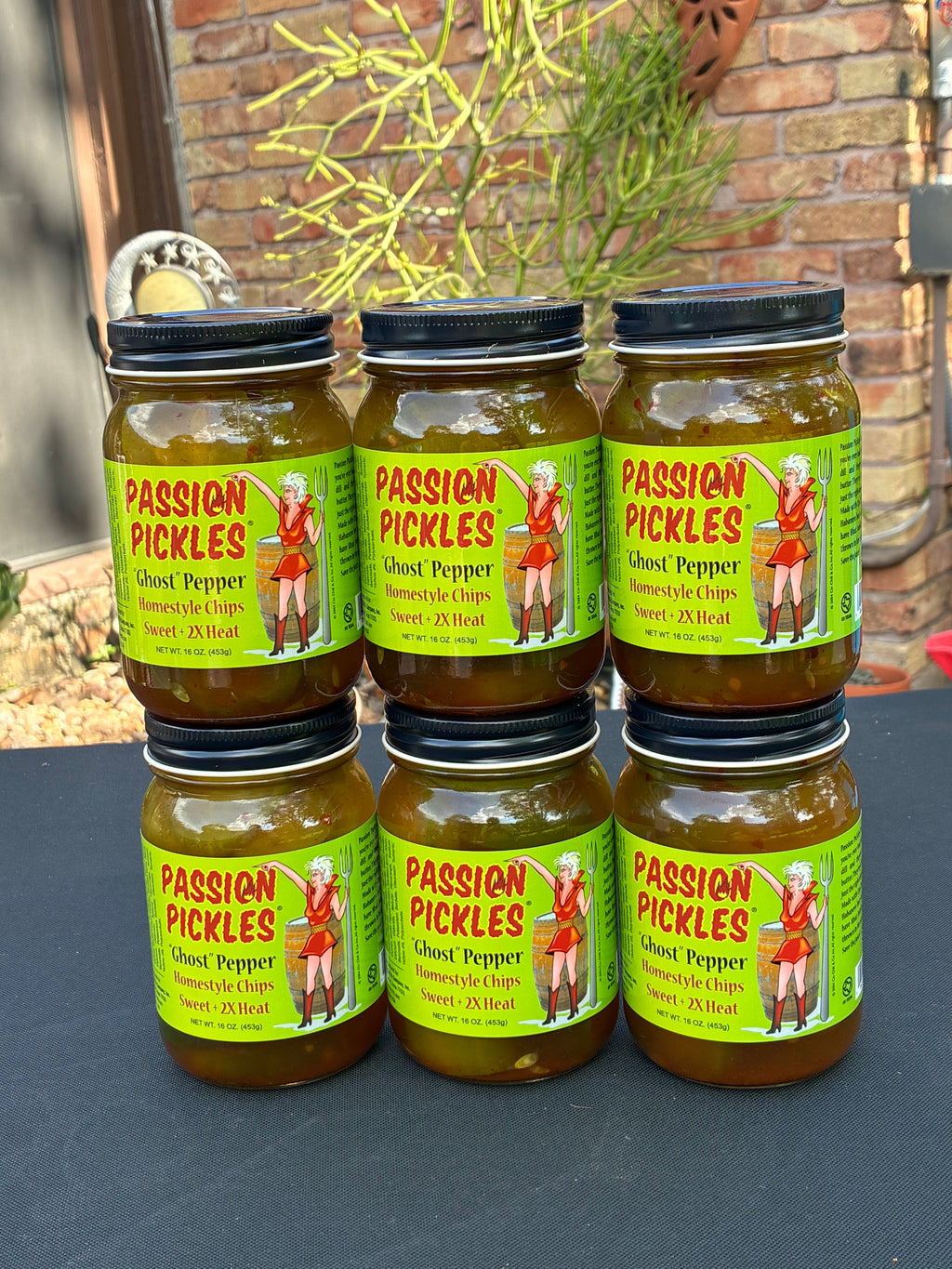 PASSION PICKLES® "GHOST" PEPPER HOMESTYLE CHIPS