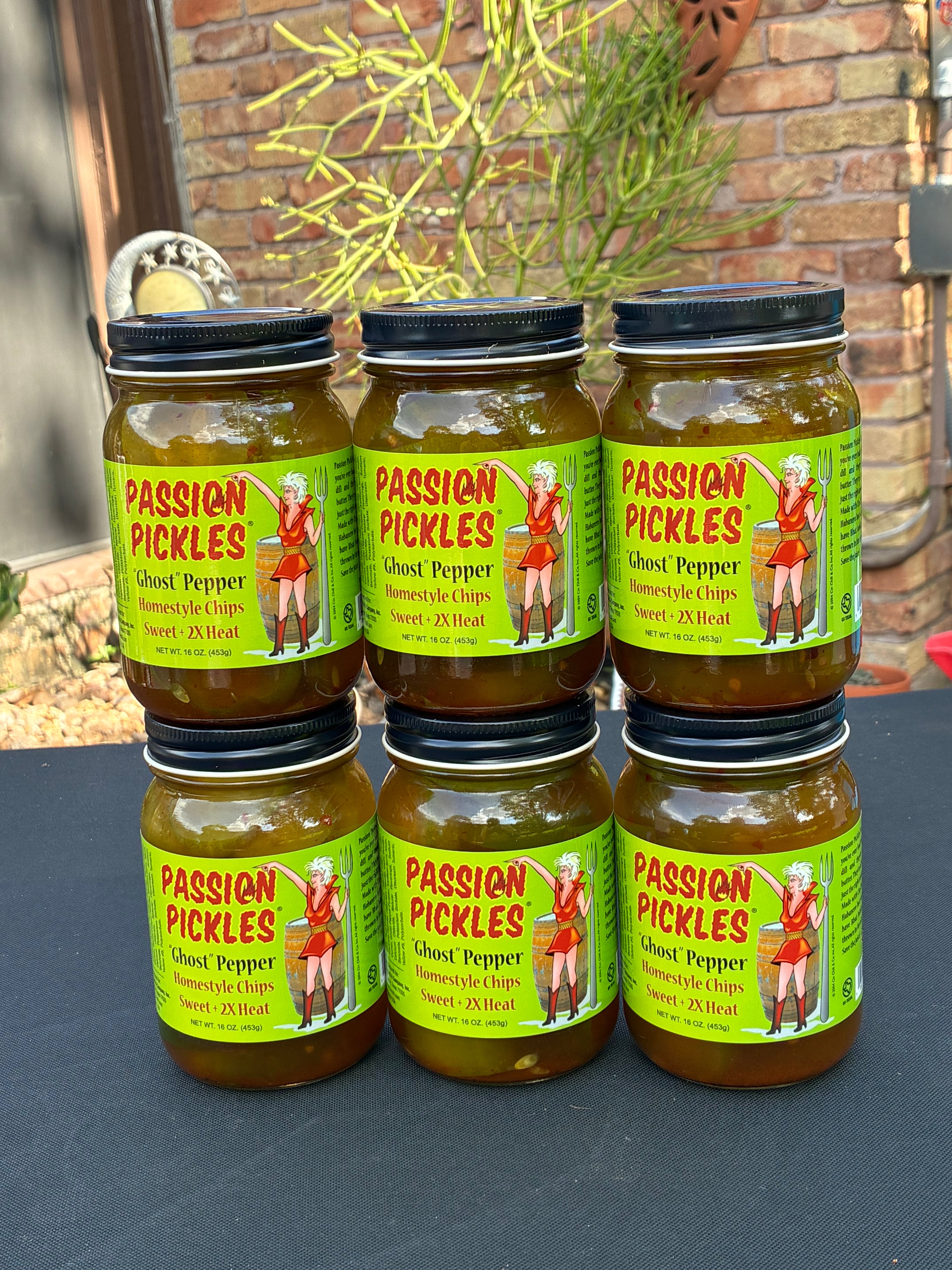 PASSION PICKLES® "GHOST" PEPPER HOMESTYLE CHIPS