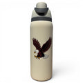 Freedom Flight Hydration Bottle | 32oz Insulated Stainless Steel | Flip Straw Lid w/ Handle | Eagle