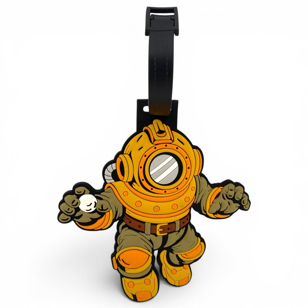 Deep Dive Clip-On Tag | Multi-Use Bag Tag, Travel Tag, Golf Accessory