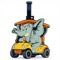 Elephant Clip-On Tag | Multi-Use Bag Tag, Travel Tag, Golf Accessory