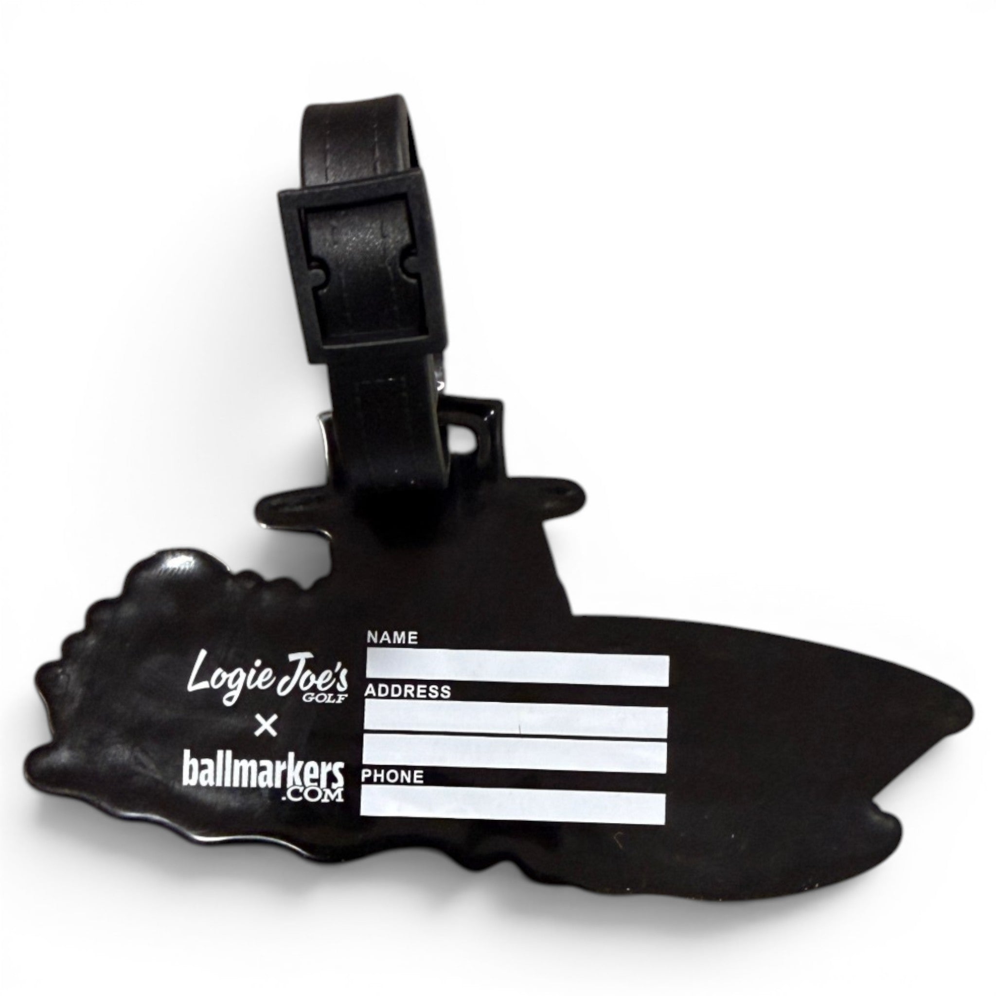 Motor Boatin' Clip-On Tag | Multi-Use Bag Tag, Travel Tag, Golf Accessory