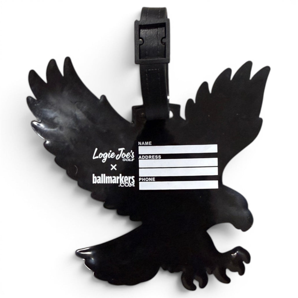 Freedom Flight Clip-On Tag | Multi-Use Bag Tag, Travel Tag, Golf Accessory | Eagle