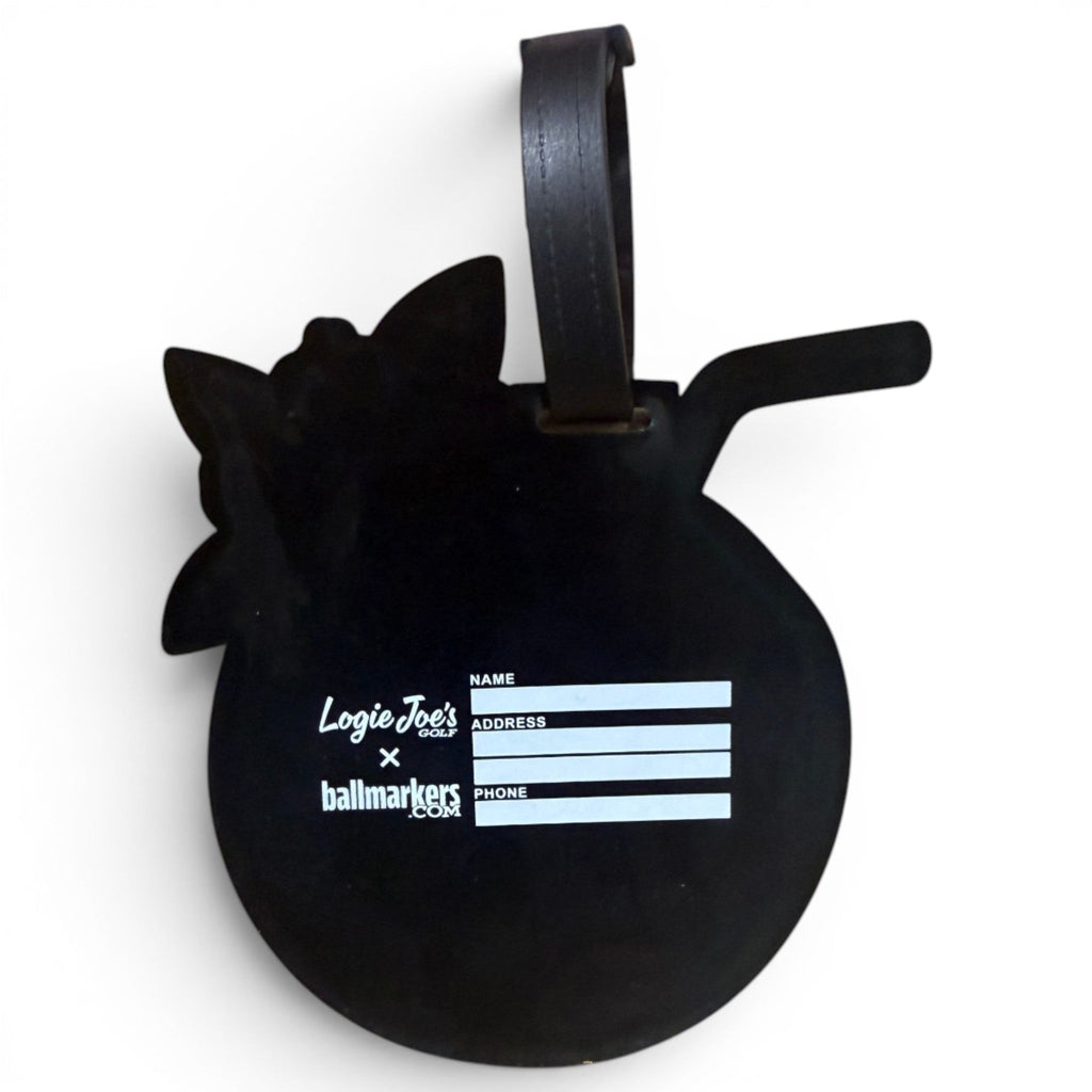 Coconut Cocktail Clip-On Tag | Multi-Use Bag Tag, Travel Tag, Golf Accessory