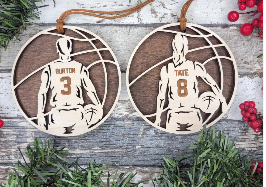 Personalized Sport Ornament