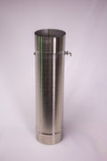 Sauna Stove Chimney Pipe with Damper | 4"