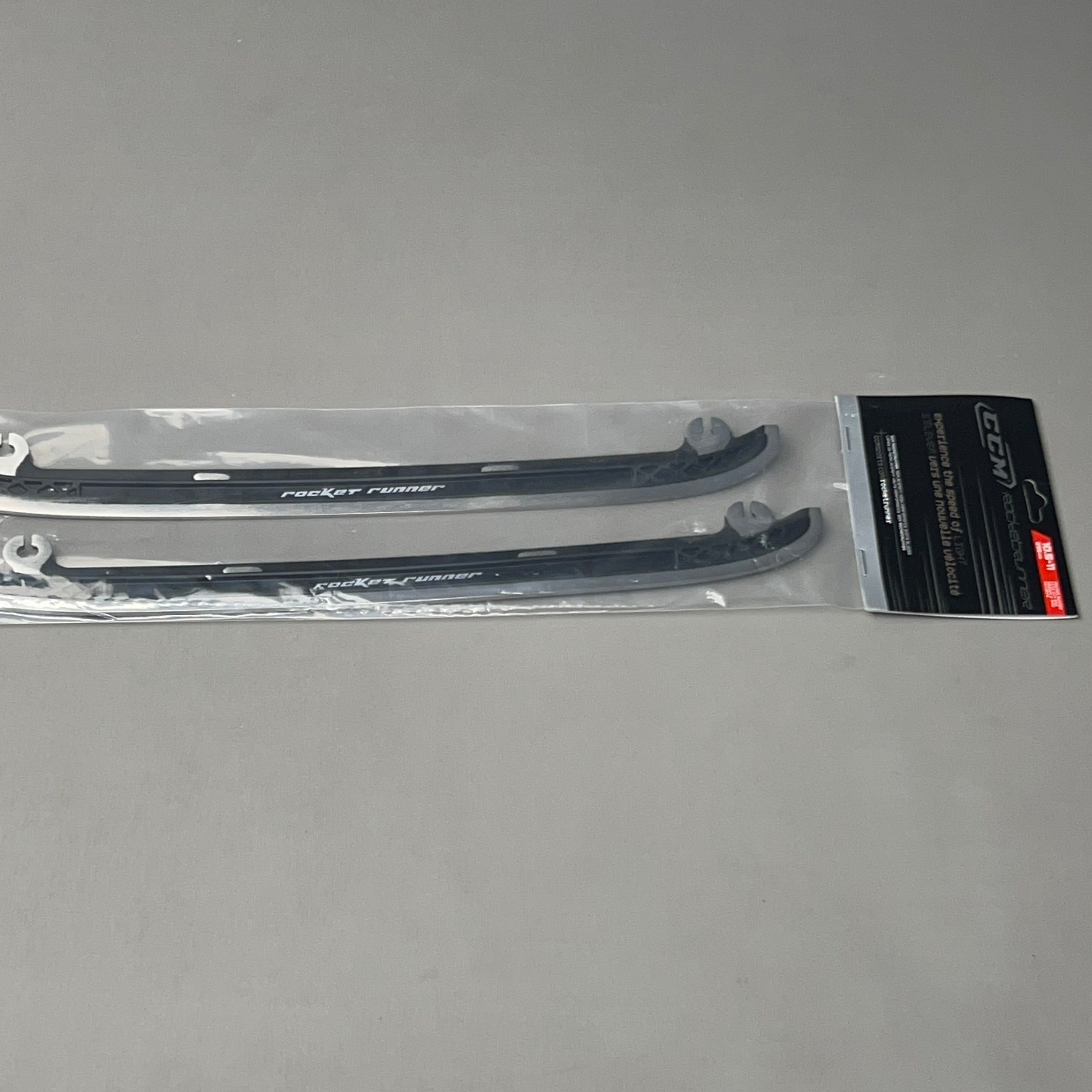 CCM RocketRunner Ice Skate 1 PAIR Stainless Steel Replacement Blades 10.5-11 295mm (New)