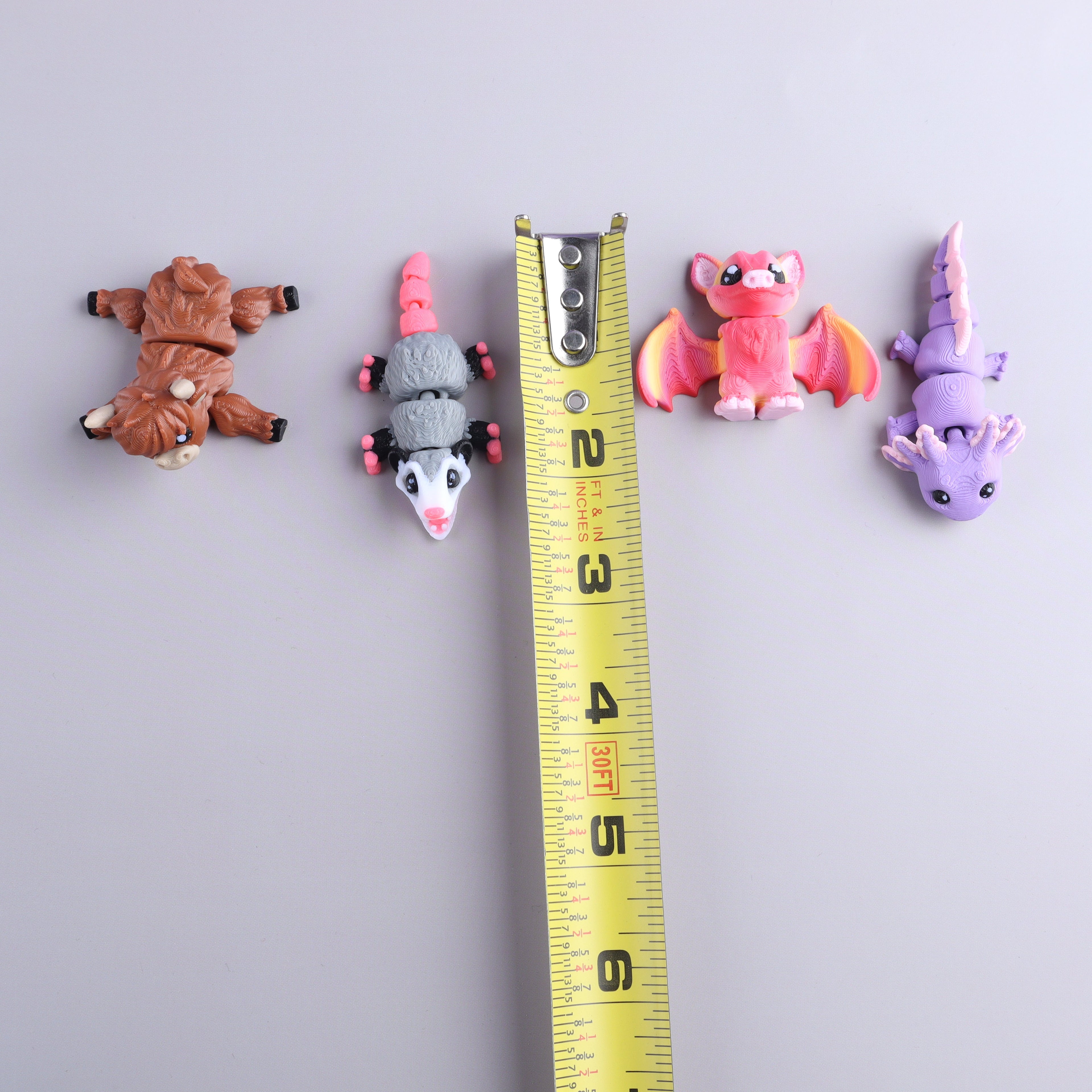 3D Printed Mini Fidget Creature Packs