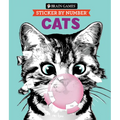 Brain Games - Sticker by Number: Cats (28 Images to Sticker): Volume 2 - Paperback