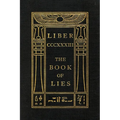 The Book of Lies: Oversized Keep Silence Edition - Hardcover