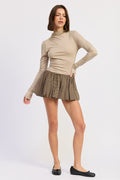 Eliza Mock Neck Top