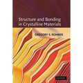Structure and Bonding in Crystalline Materials - Paperback