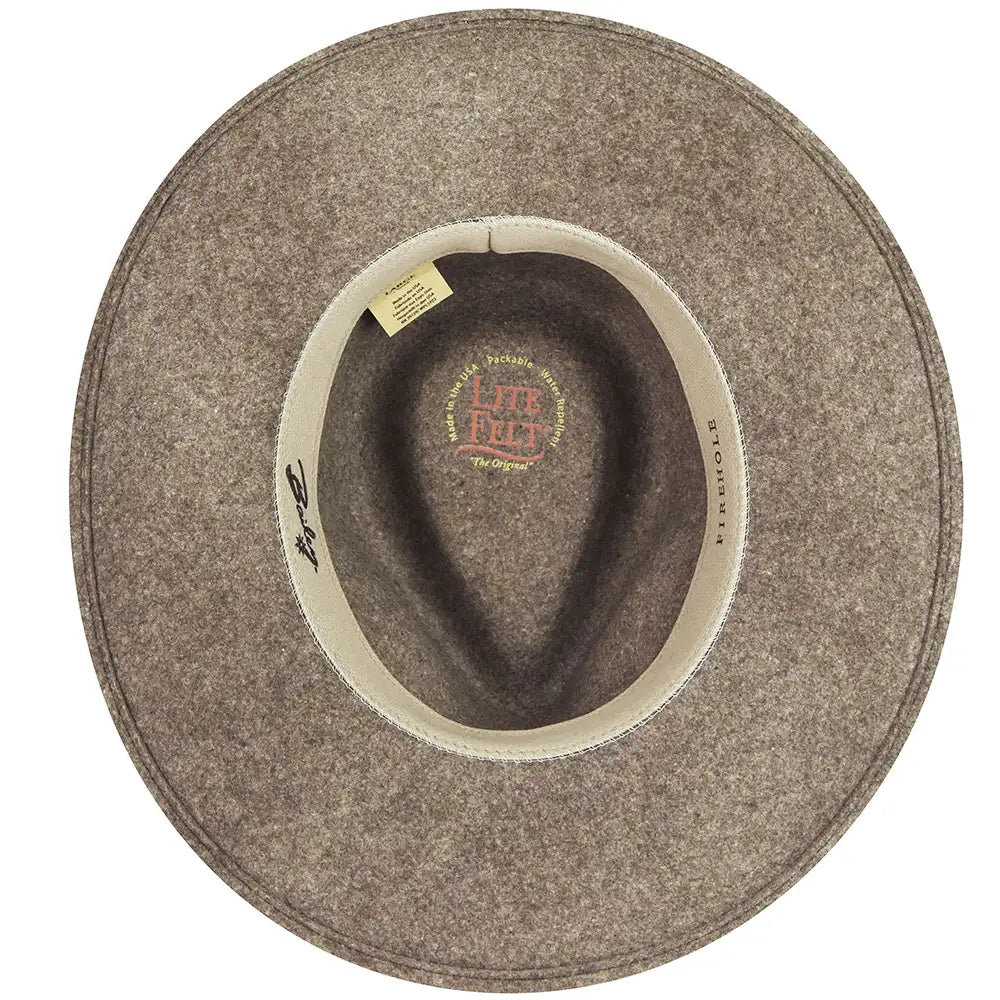 Bailey Firehole - LiteFelt Wool Felt Outback Hat