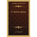 St. Thomas Aquinas - Hardcover