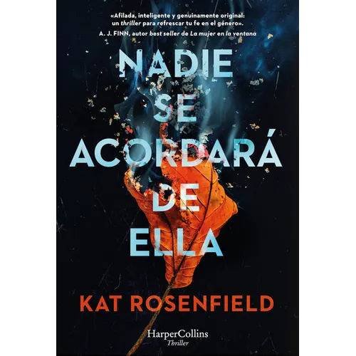 Nadie Se Acordará de Ella (No One Will Miss Her) - Paperback