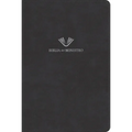 Rvr 1960 Biblia del Ministro, Edición Ampliada, Negro Piel Fabricada - Bonded Leather
