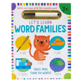 Let's Learn: Word Families (Write and Wipe): (Early Reading Skills, Letter Writing Workbook, Pen Control) - Paperback