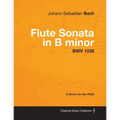 Johann Sebastian Bach - Flute Sonata in B Minor - Bwv 1030 - A Score for the Flute - Paperback