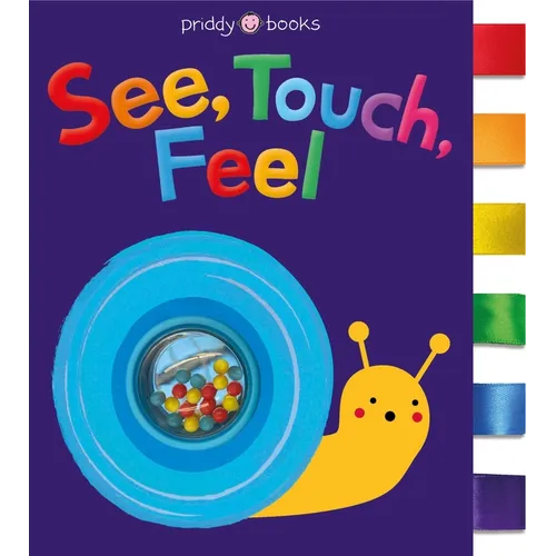 See, Touch, Feel: Cloth Book - Fabric