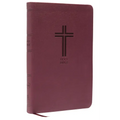 NKJV, Value Thinline Bible, Standard Print, Imitation Leather, Burgundy, Red Letter Edition - Imitation Leather
