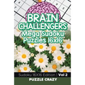 Brain Challengers Mega Sudoku Puzzles 16x16 Vol 2: Sudoku 16X16 Edition - Paperback