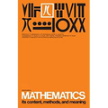 Mathematics, second edition, Volume 3: Its Contents, Methods, and Meaning - Paperback