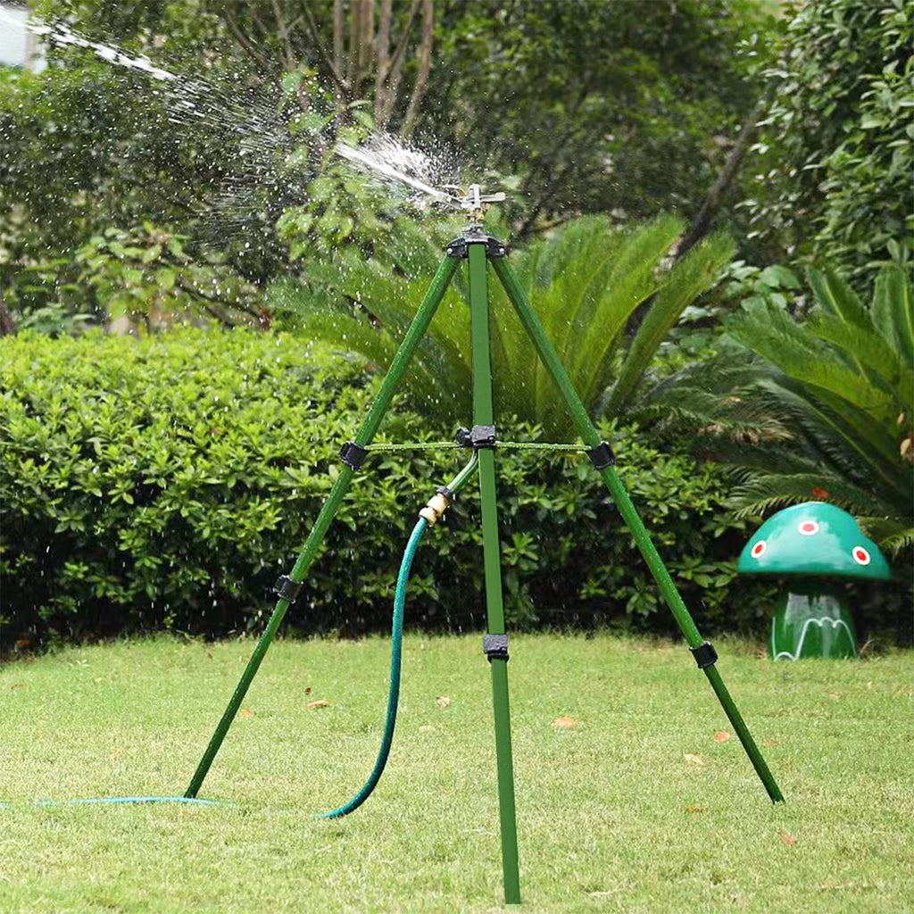 Impact Sprinkler on Tripod Base Set of 2 with 360 Degree Rotation